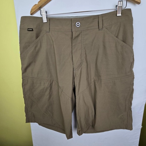 Kuhl Other - Kuhl Renegade khaki hiking shorts mens Size 36
